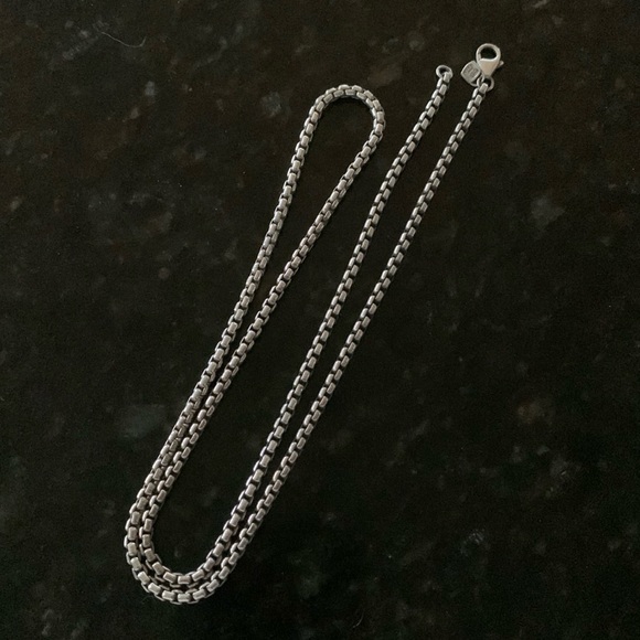 Accessories | 999 Pure Silver Rolo Link Chain Necklace | Poshmark